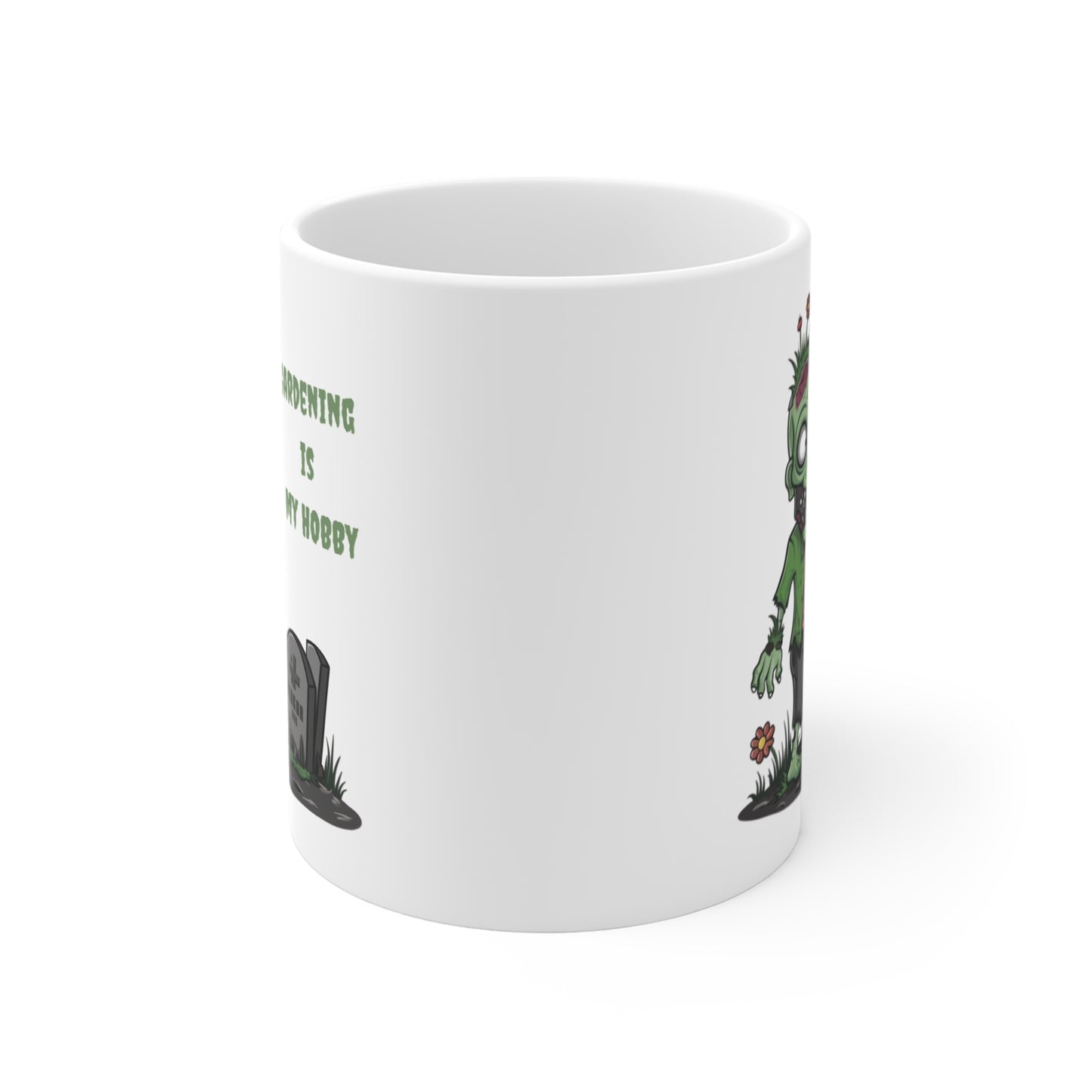 Gardening Is My Hobby Halloween Mug 3