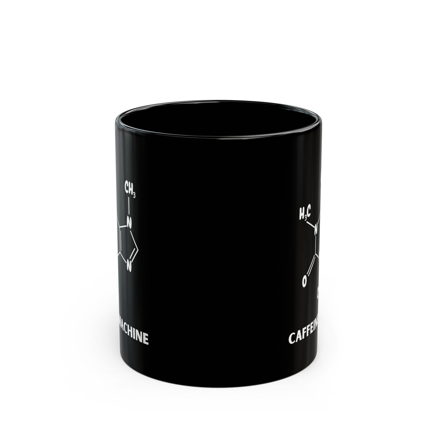 Caffeine Machine Mug (Black)