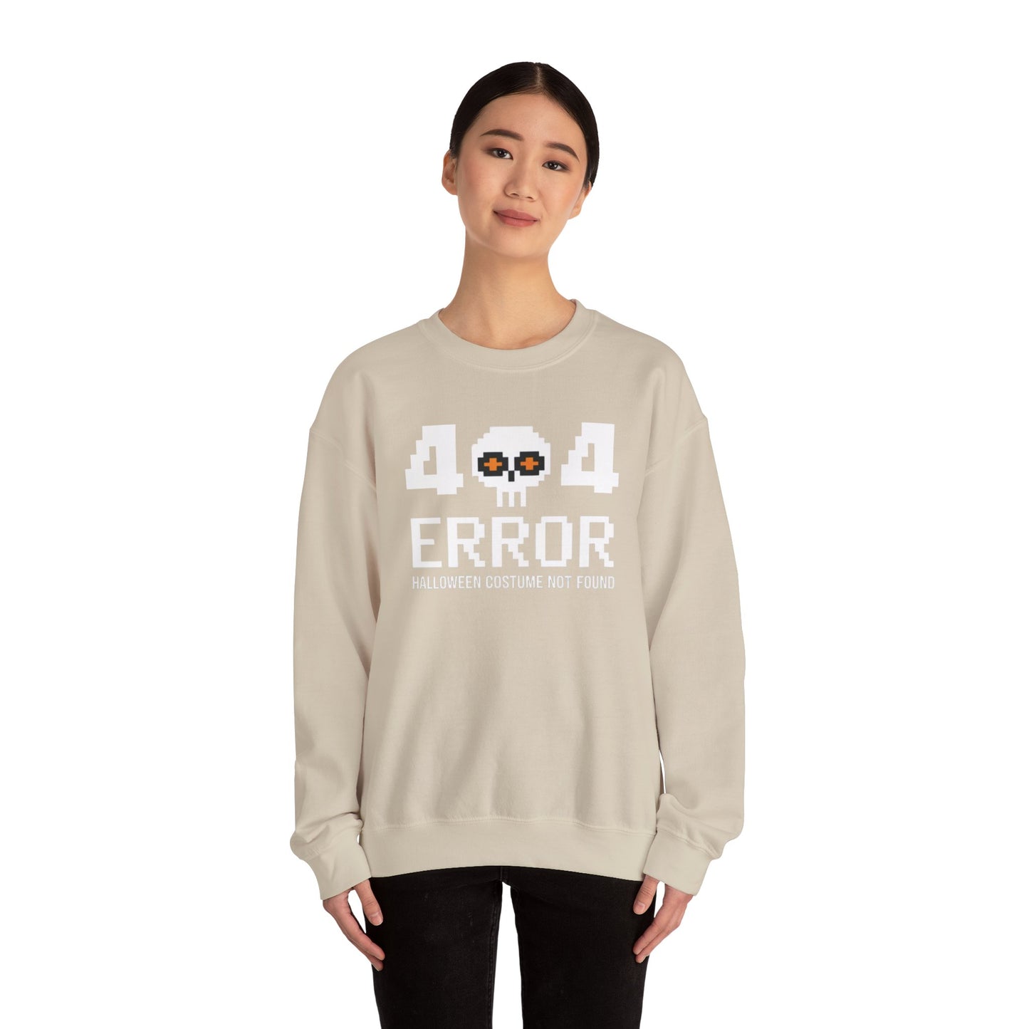 404 Error Halloween Costume Not Found Sweatshirt