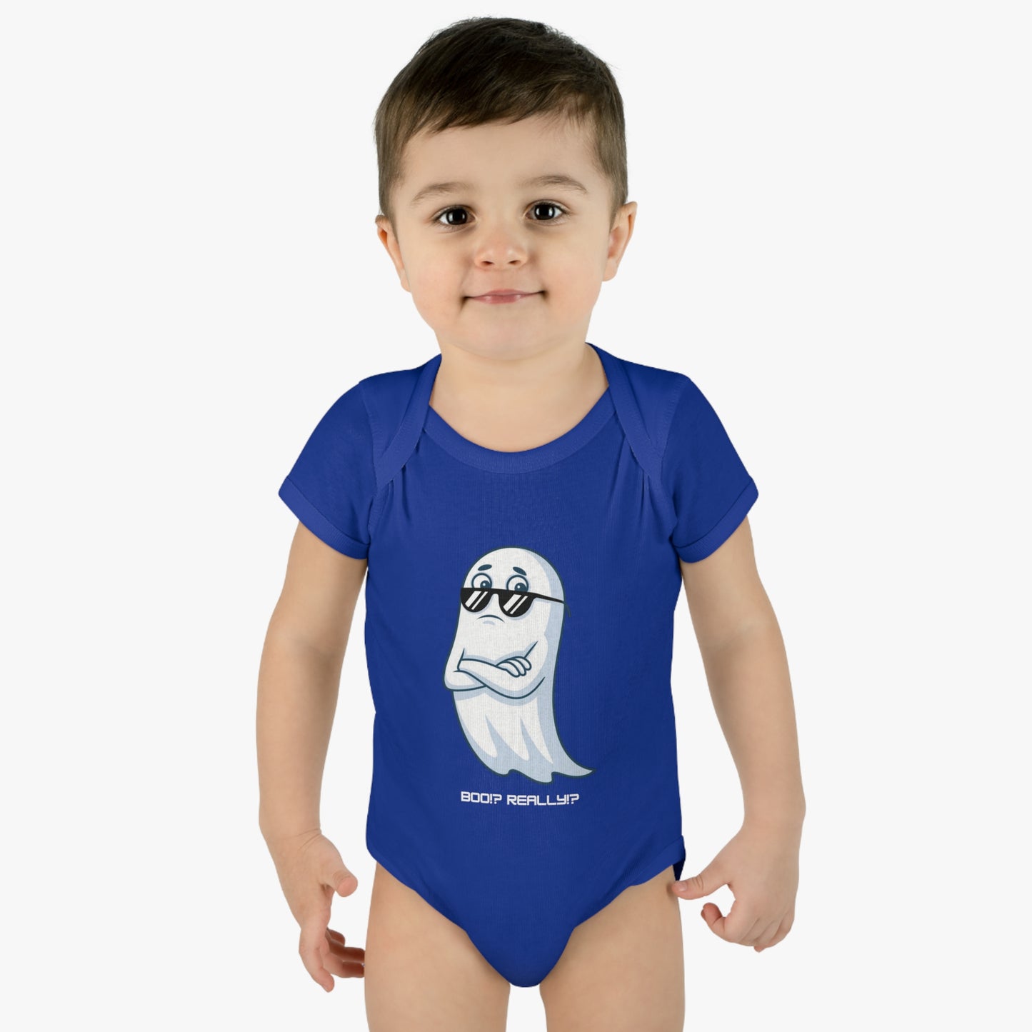 Boo!? Really?! Infant Baby Rib Bodysuit