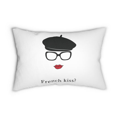 Woman French Kiss? Pillow