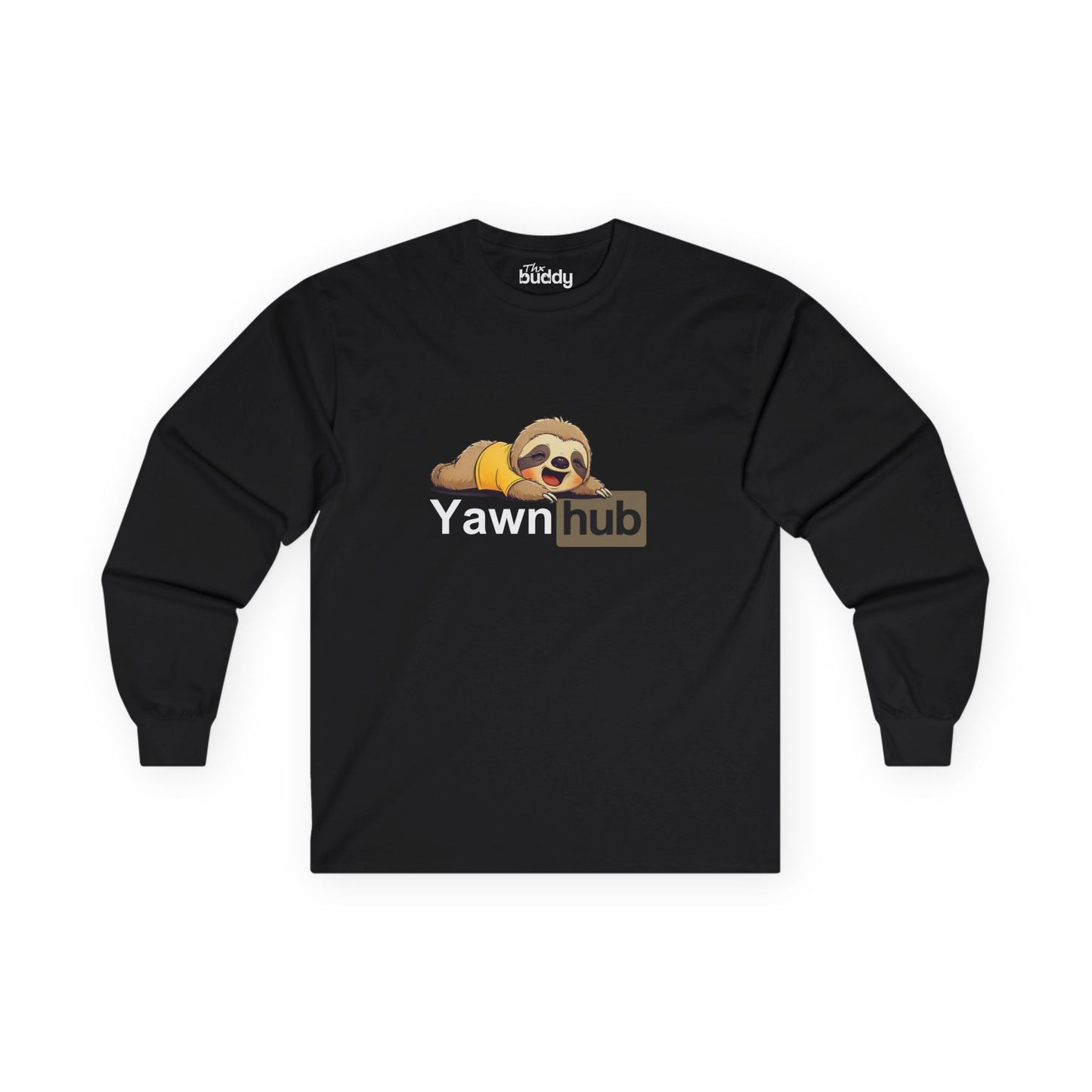 Yawn Hub Adult Long Sleeve T-shirt