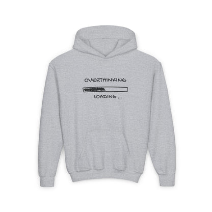 Overthinking Loading Kids/Teen Hoodie