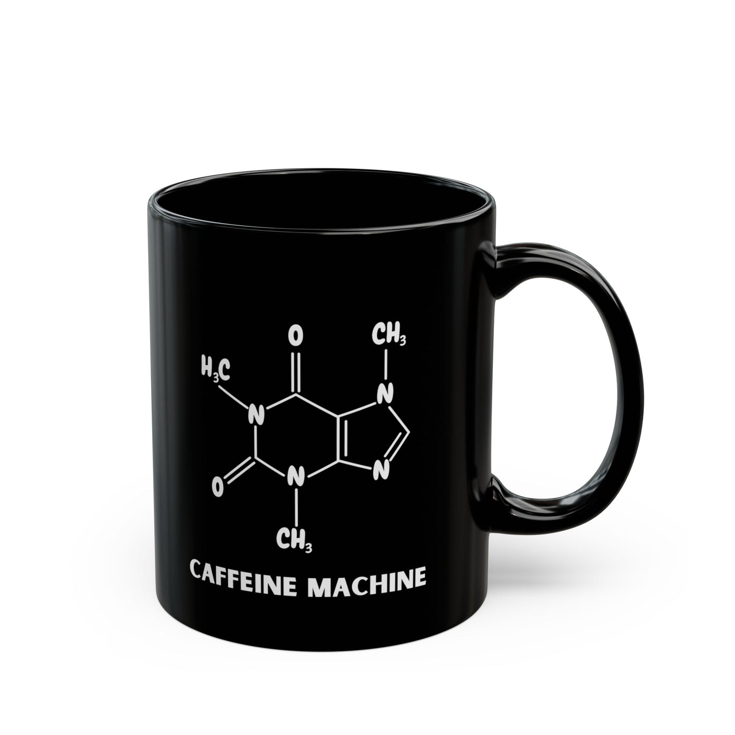 Caffeine Machine Mug (Black)