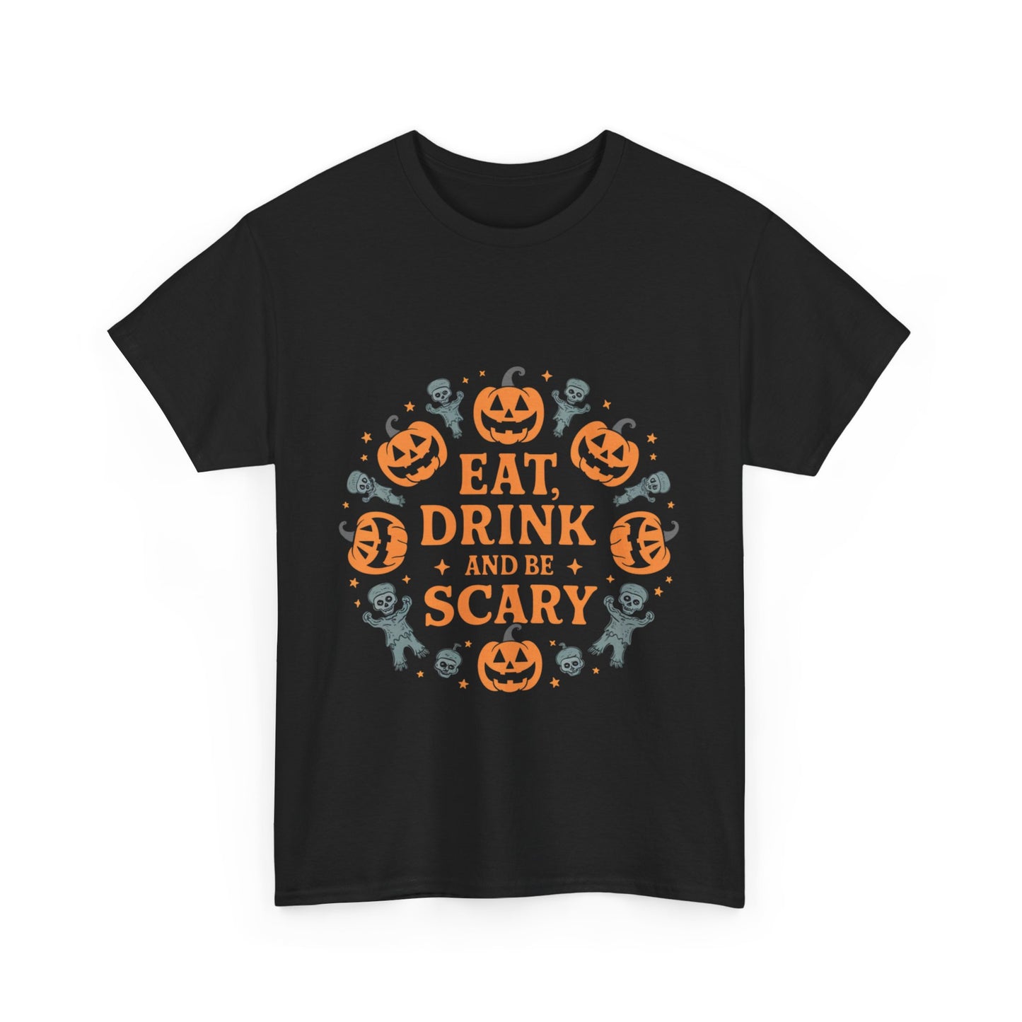 Eat, Drink, and Be Scary Halloween T-shirt 1