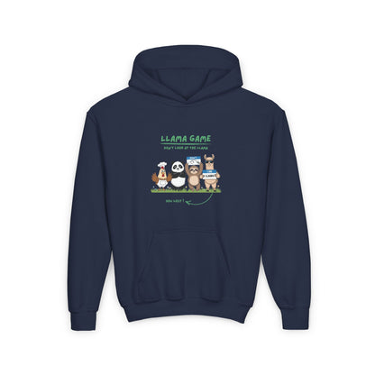 Llama Game Kids/Teen Hoodie