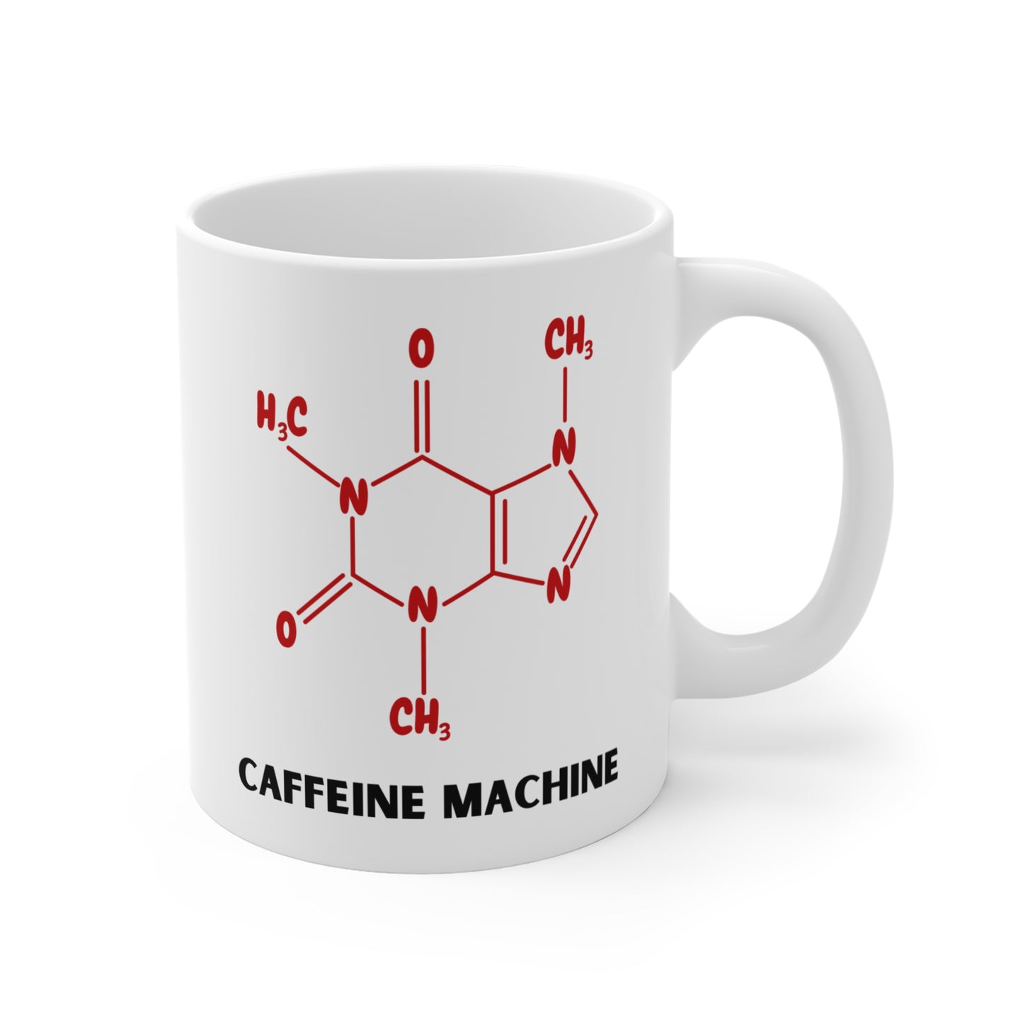 Caffeine Machine Mug (White)