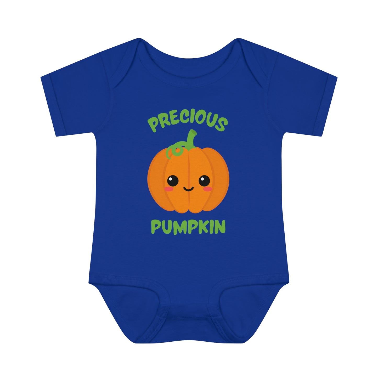 Precious Pumpkin Infant Baby Rib Bodysuit 1