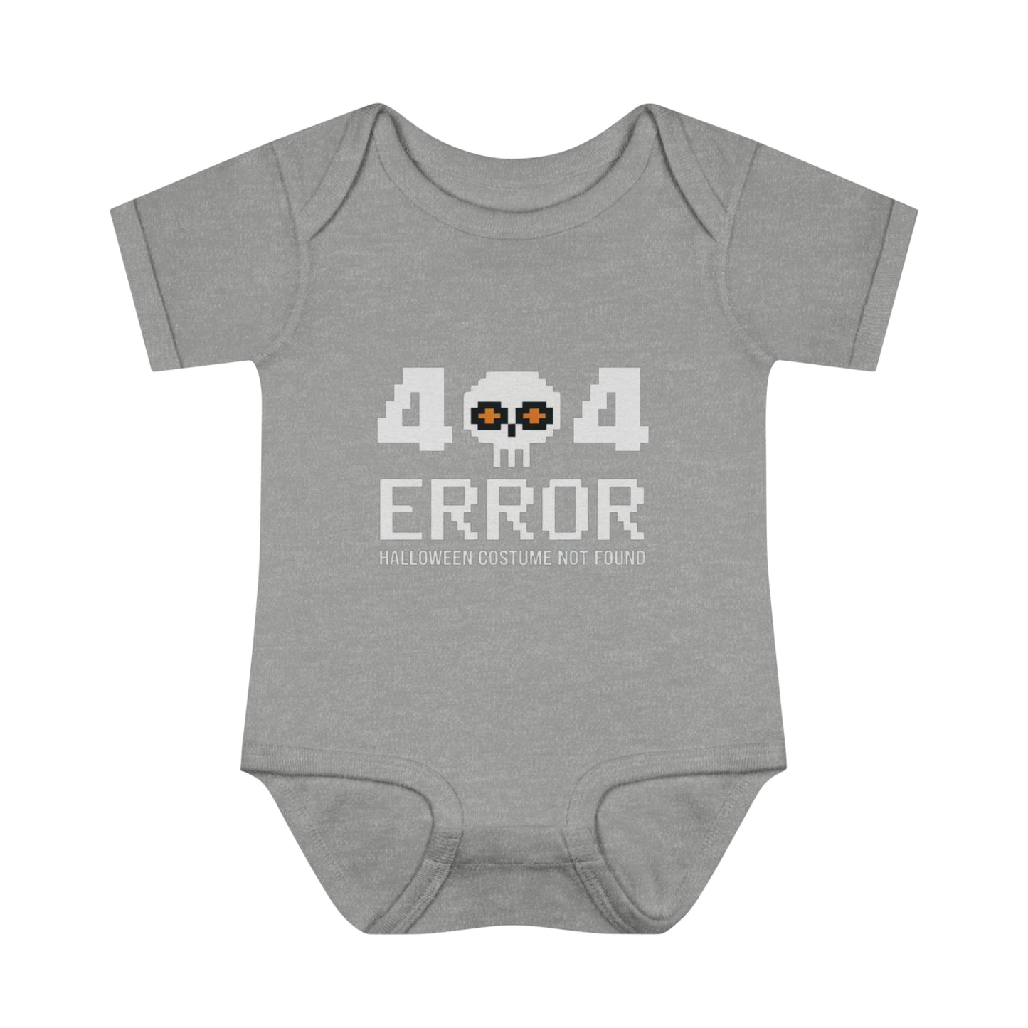 404 Error Halloween Costume Not Found Baby Rib Bodysuit