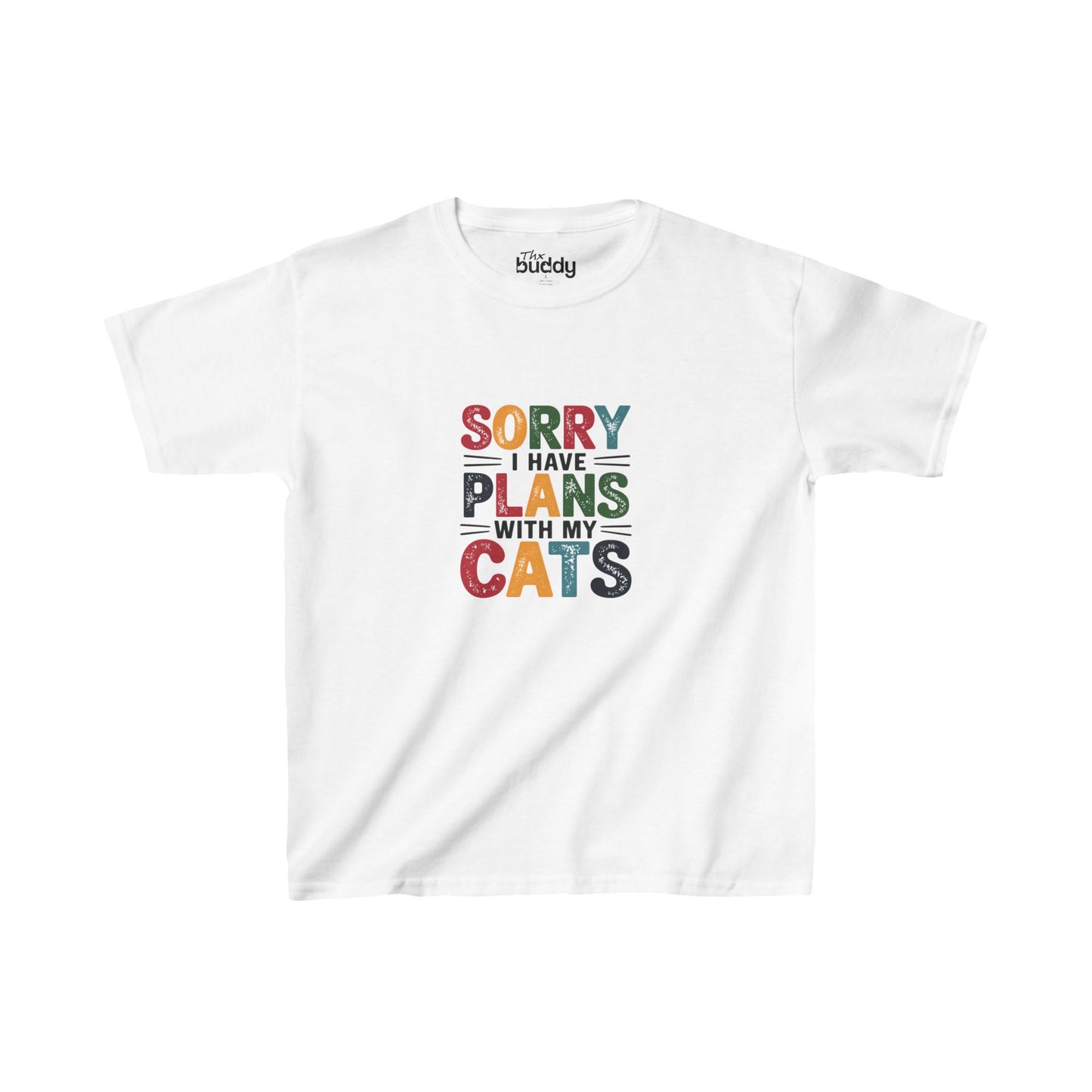 Sorry I Have Plans With My Cats Kids/Teen T-shirt