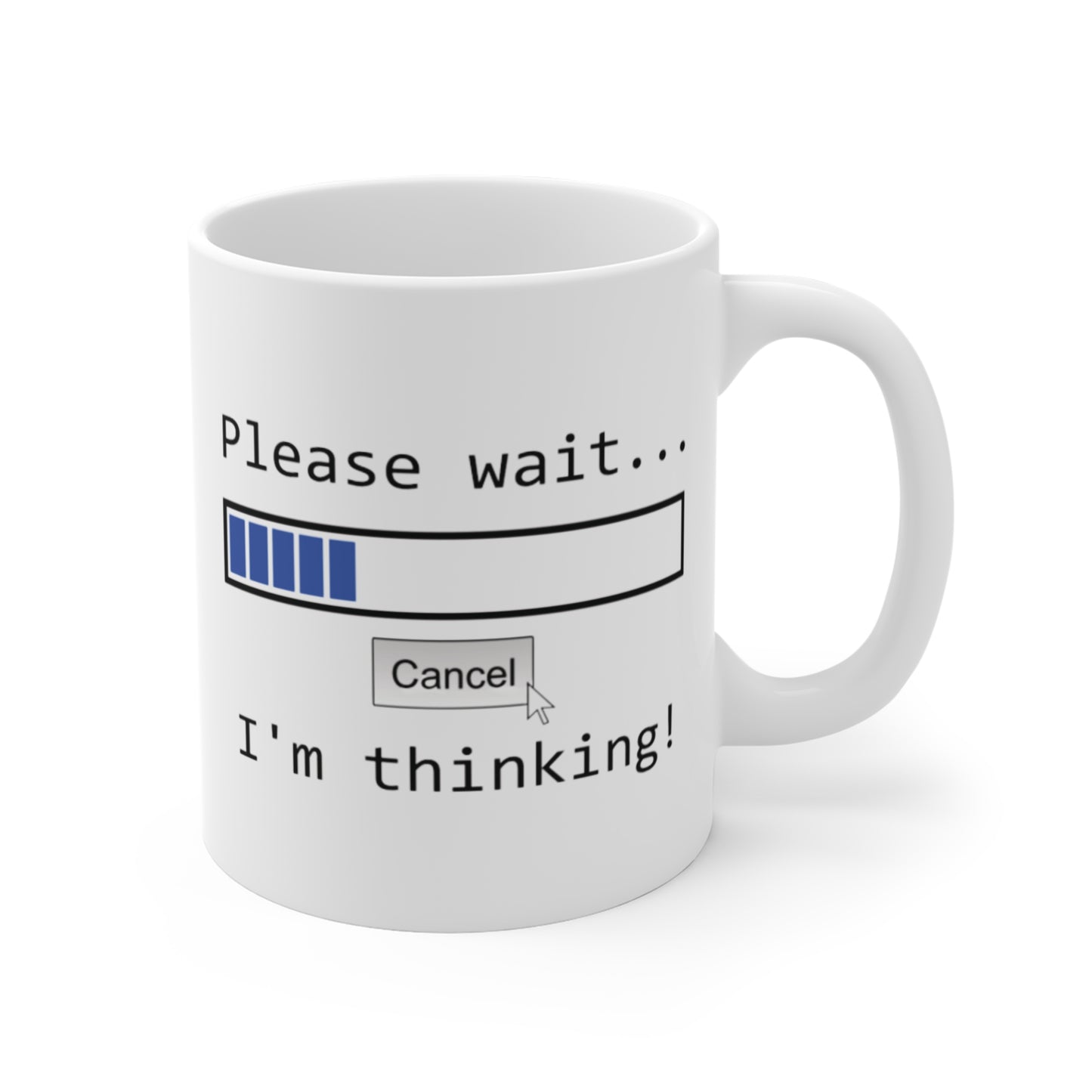 Please Wait I Am Thinking Mug