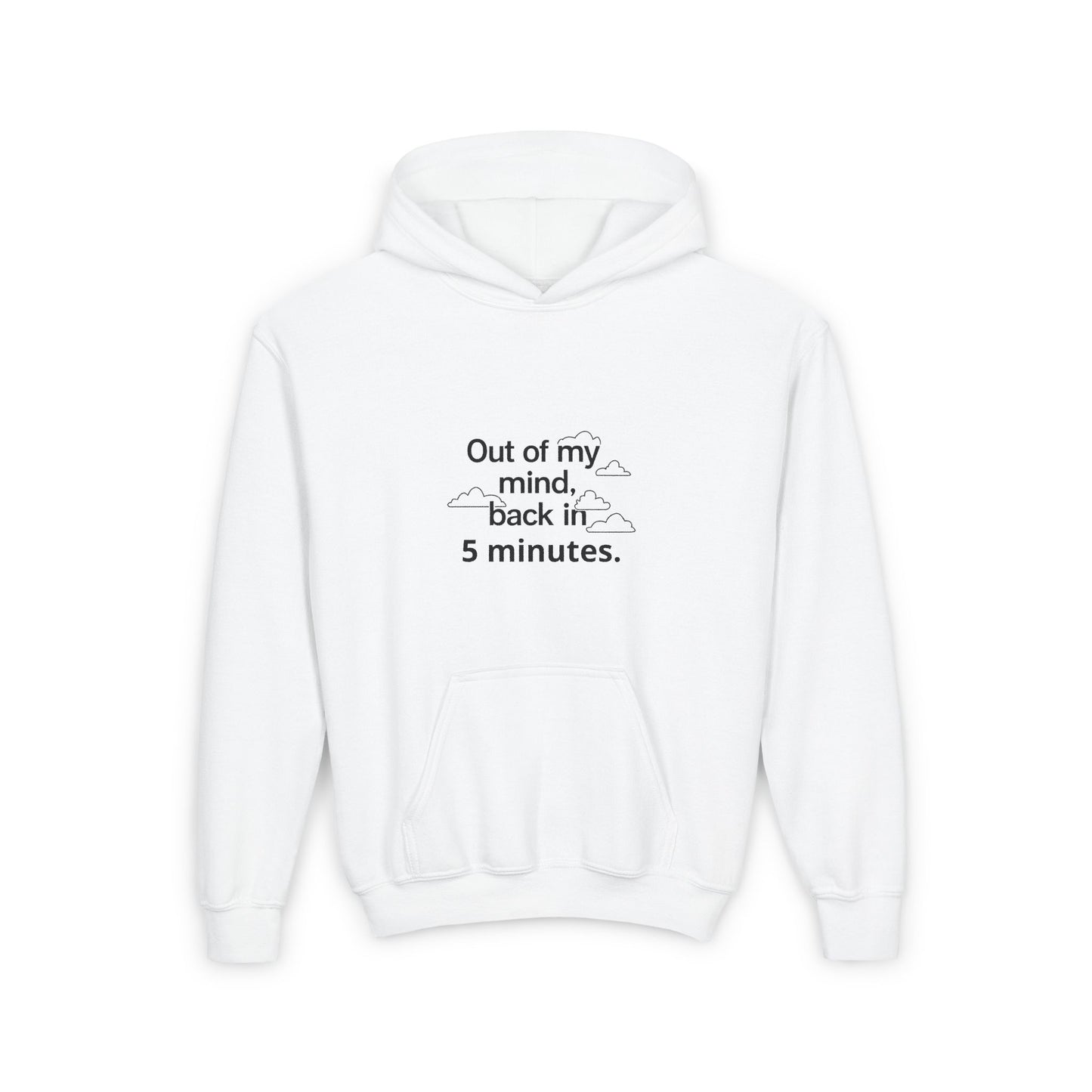 Out Of My Mind, Back In 5 Minutes Kids/Teen Hoodie