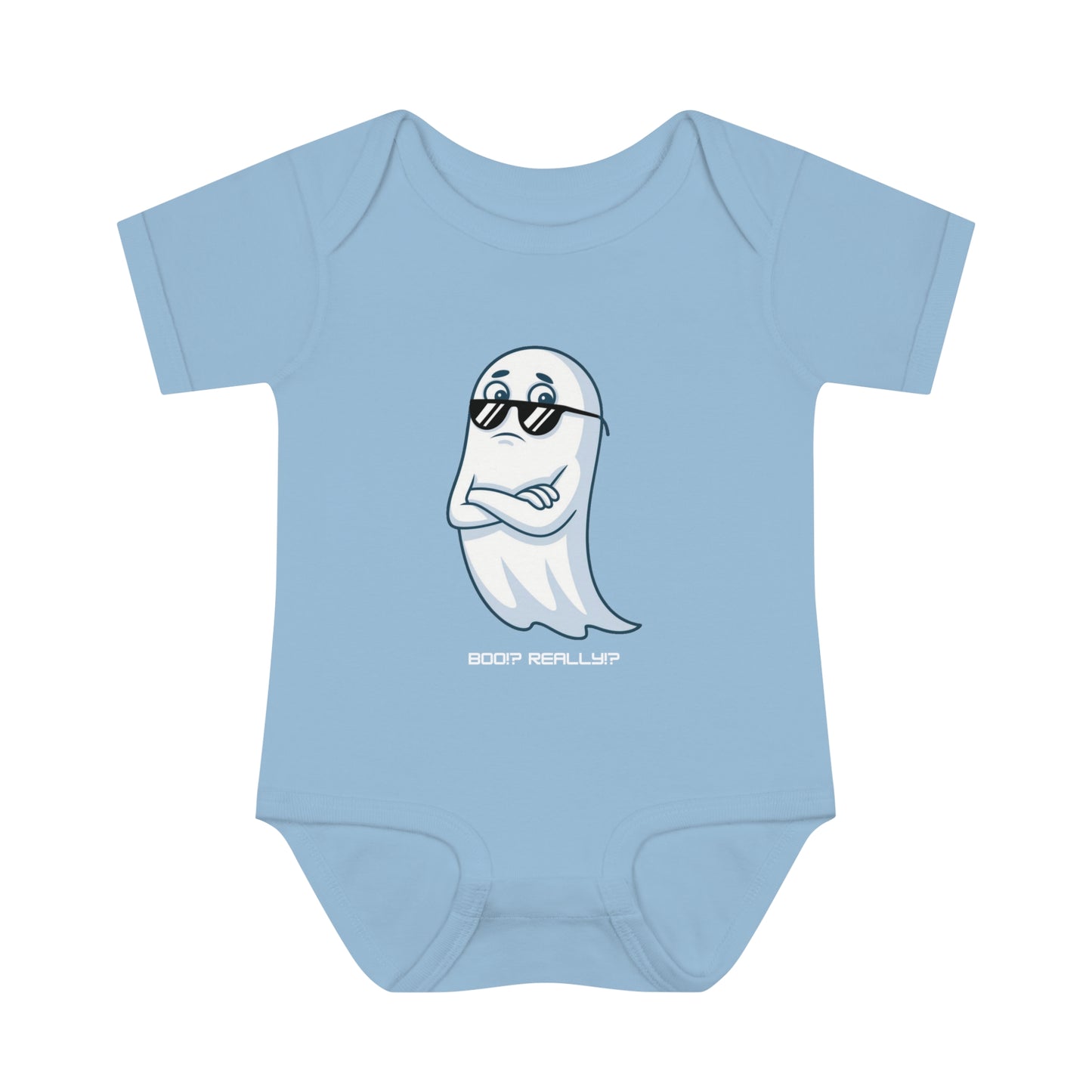 Boo!? Really?! Infant Baby Rib Bodysuit