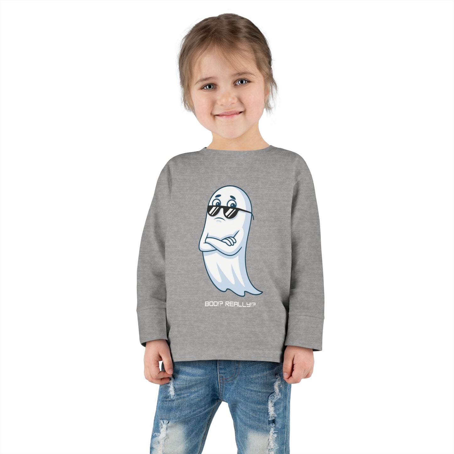 Boo!? Really?! Toddler Long Sleeve Tee