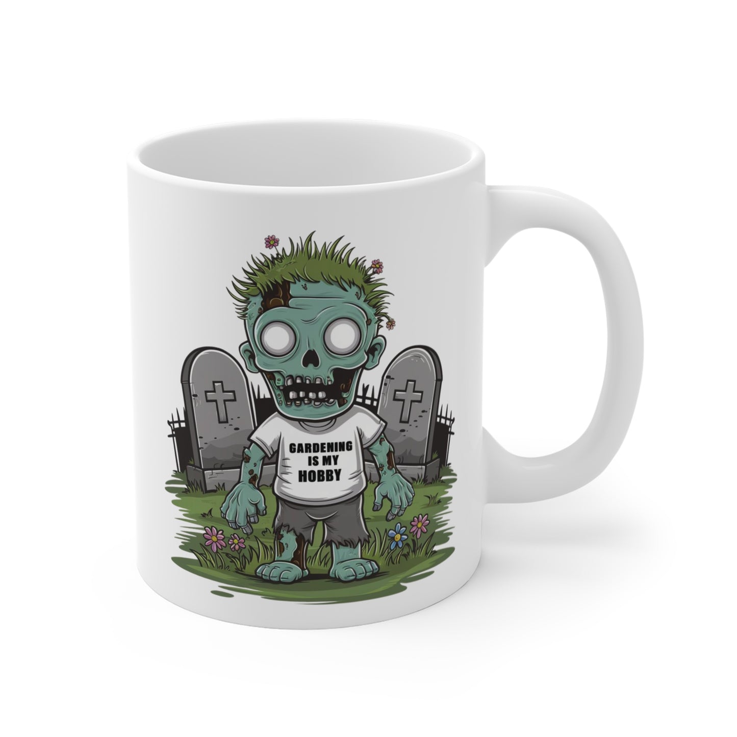 Gardening Is My Hobby Halloween Mug 1