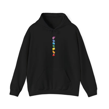 7 Chakras Adult Hoodie