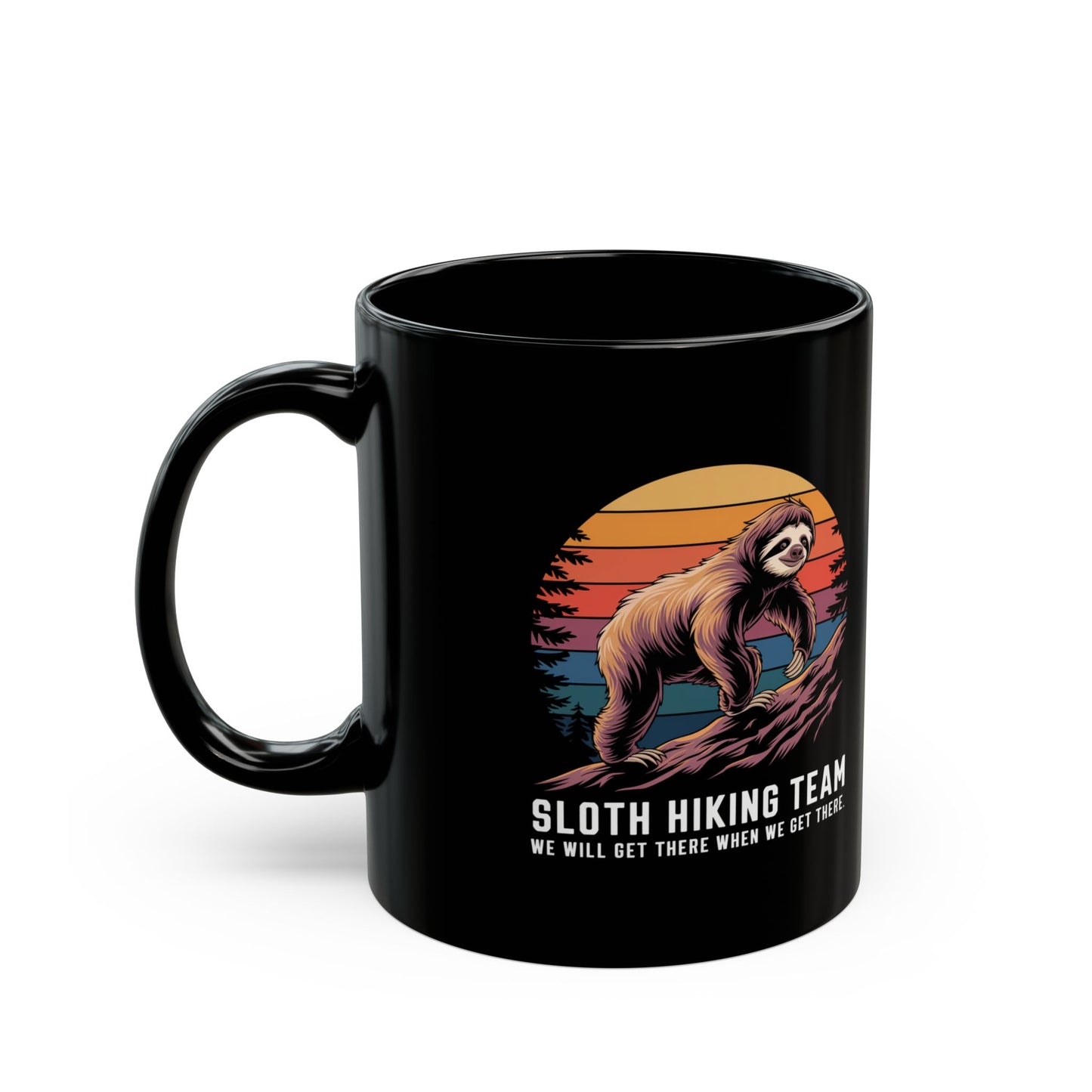 Sloth Hiking Team Mug