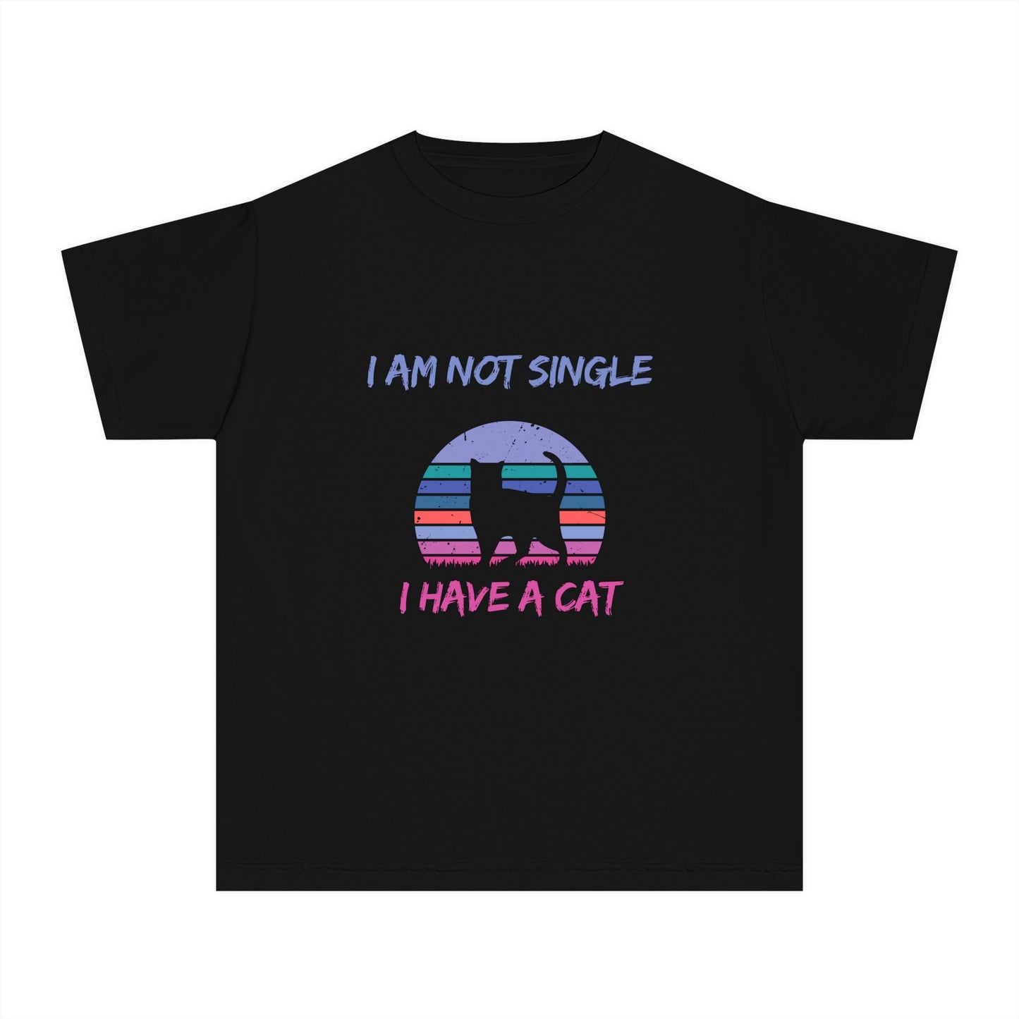 I Am Not Single, I Have a Cat Kid/Teen T-Shirt