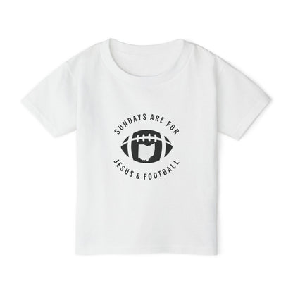 Sundays Are For Jesus And Football Ohio Toddler T-shirt