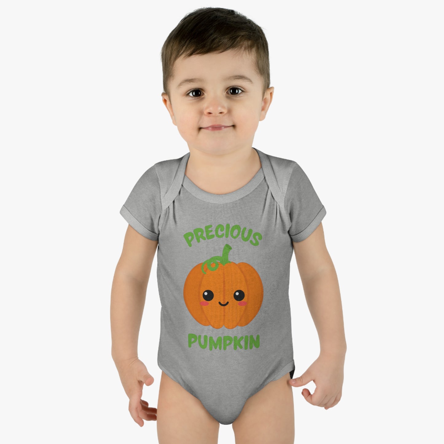 Precious Pumpkin Infant Baby Rib Bodysuit 1