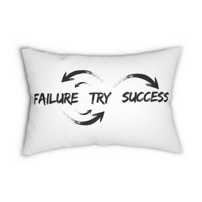 Failure Try Success Pillow