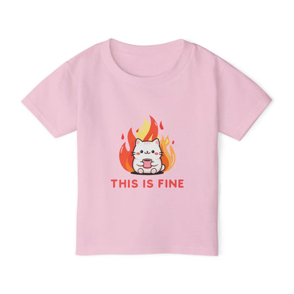 This Is Fine Toddler T-shirt