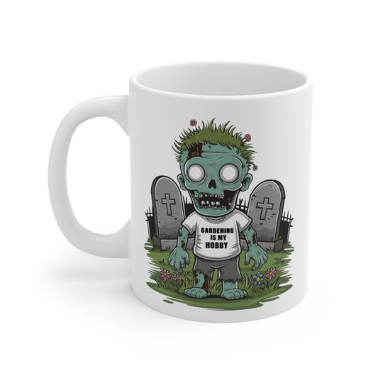 Gardening Is My Hobby Halloween Mug 1