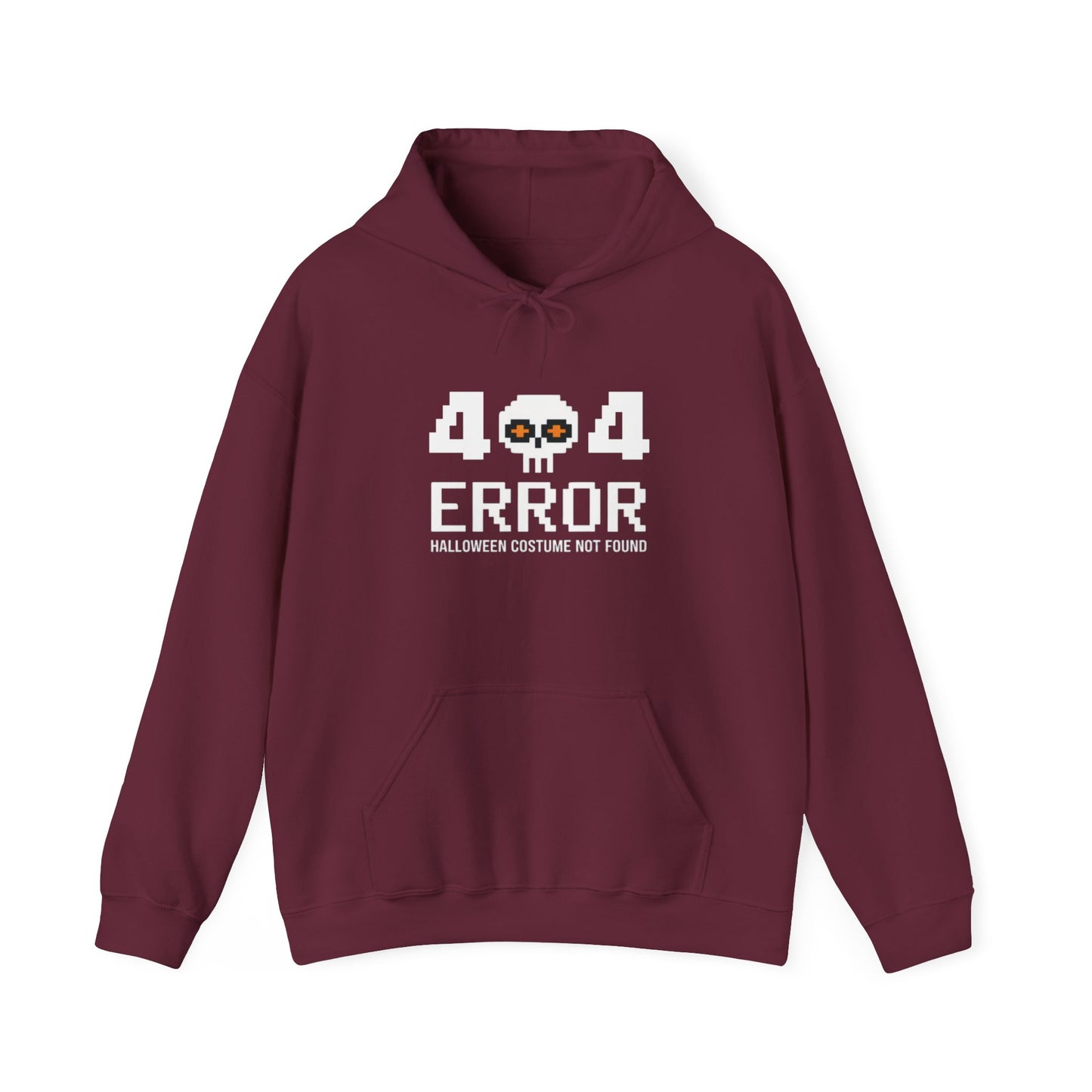 404 Error Halloween Costume Not Found Hoodie