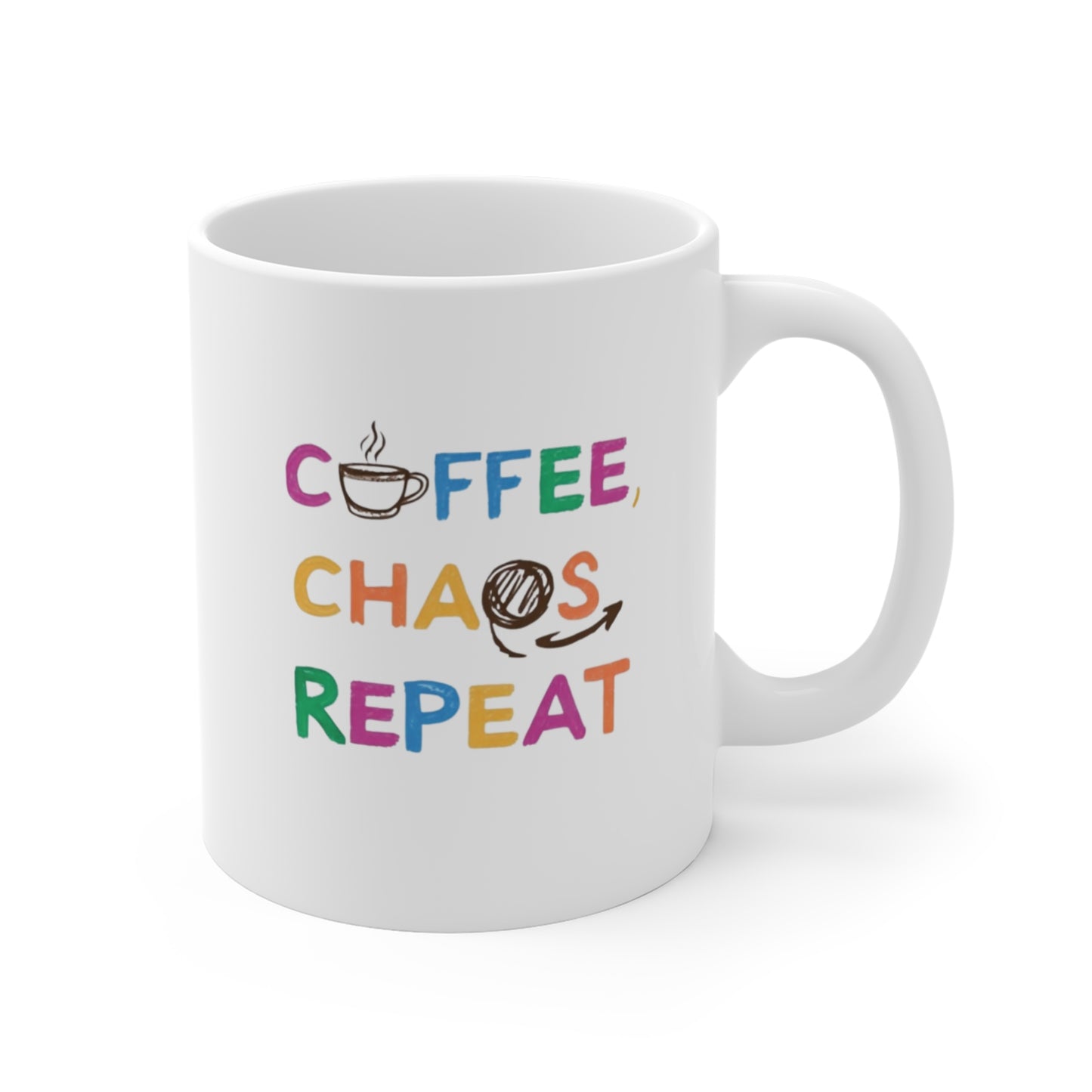 Coffee, Chaos, Repeat Mug