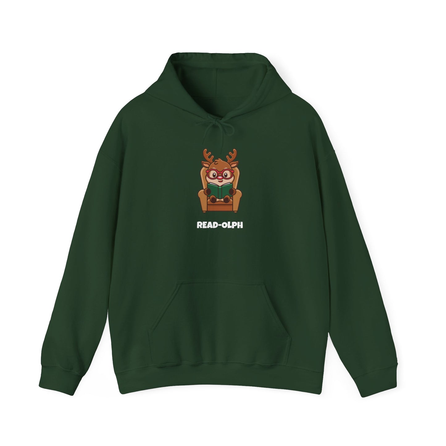 Read-olph Adult Hoodie