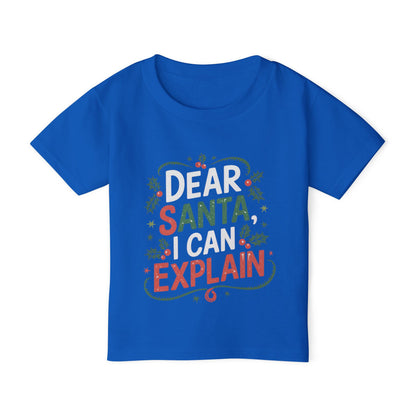 Dear Santa, I Can Explain Toddler T-shirt