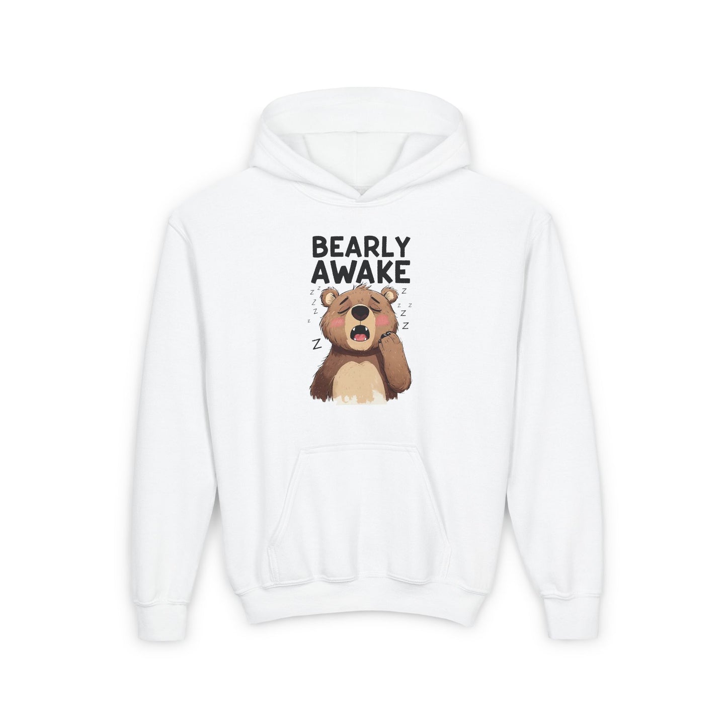 Bearly Awake Kids/Teen Hoodie