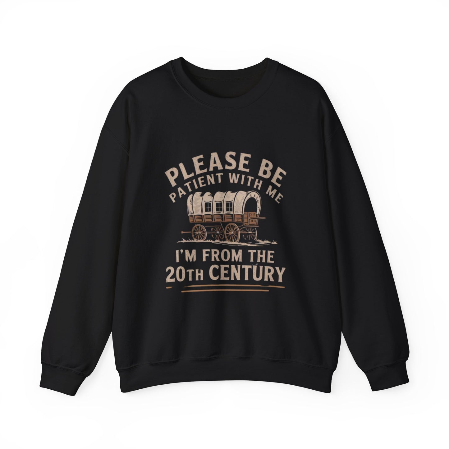 Please Be Patient With Me I'm From The 20Th Century Adult Sweatshirt