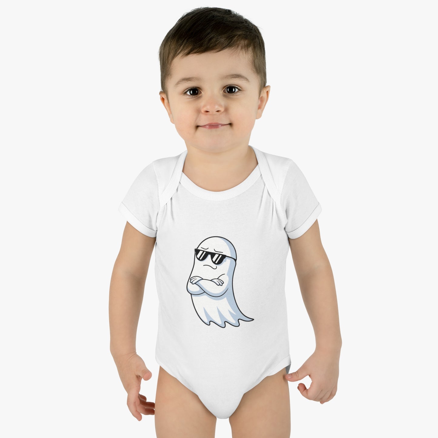 Phantom Halloween Infant Baby Rib Bodysuit