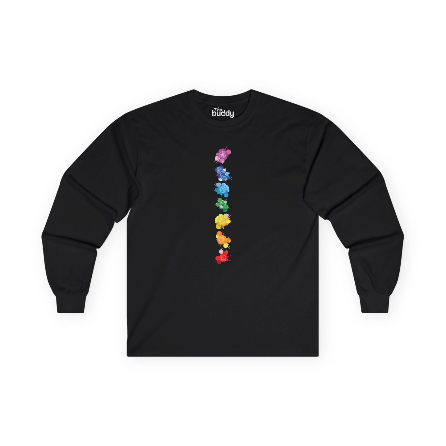 7 Chrakras Adult Long Sleeve T-shirt