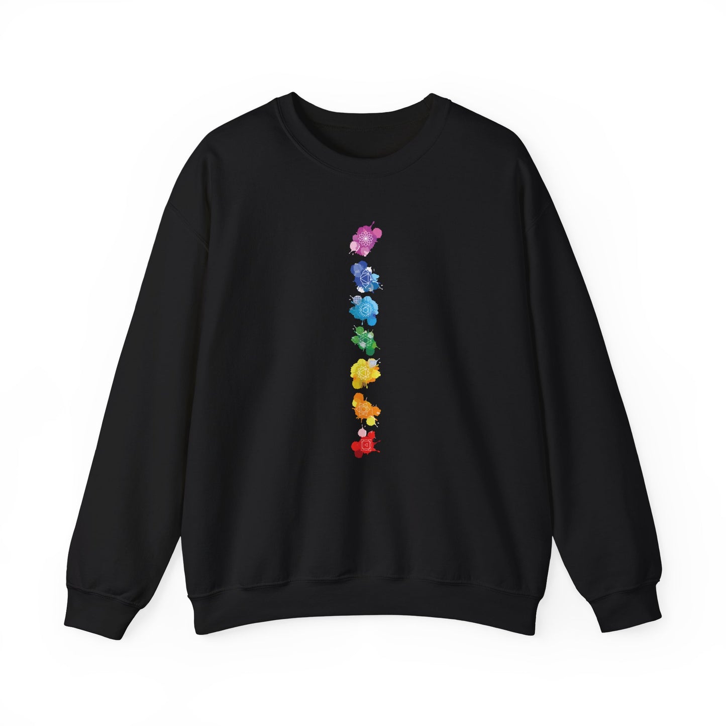 7 Chakras Adult Sweatshirt