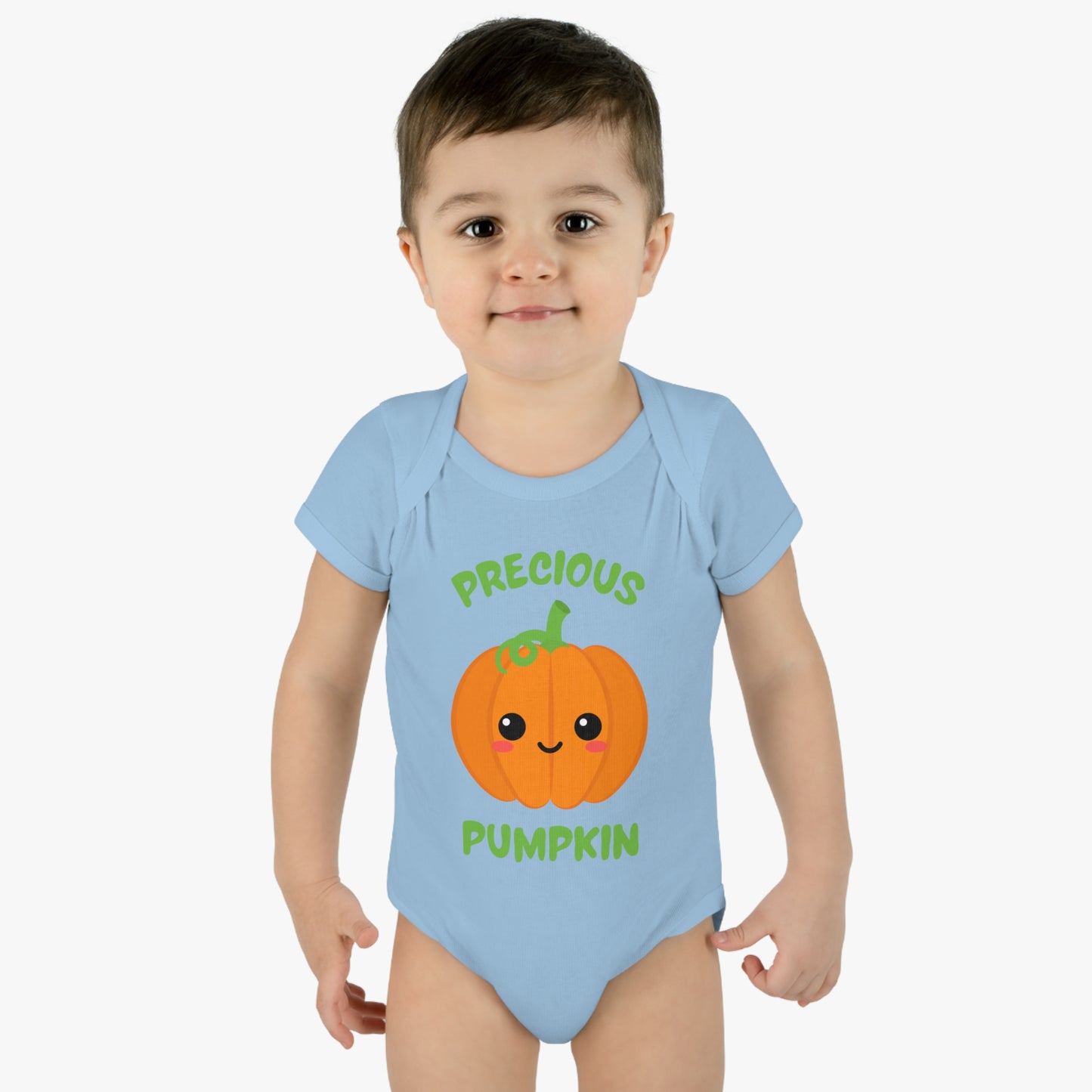 Precious Pumpkin Infant Baby Rib Bodysuit 1