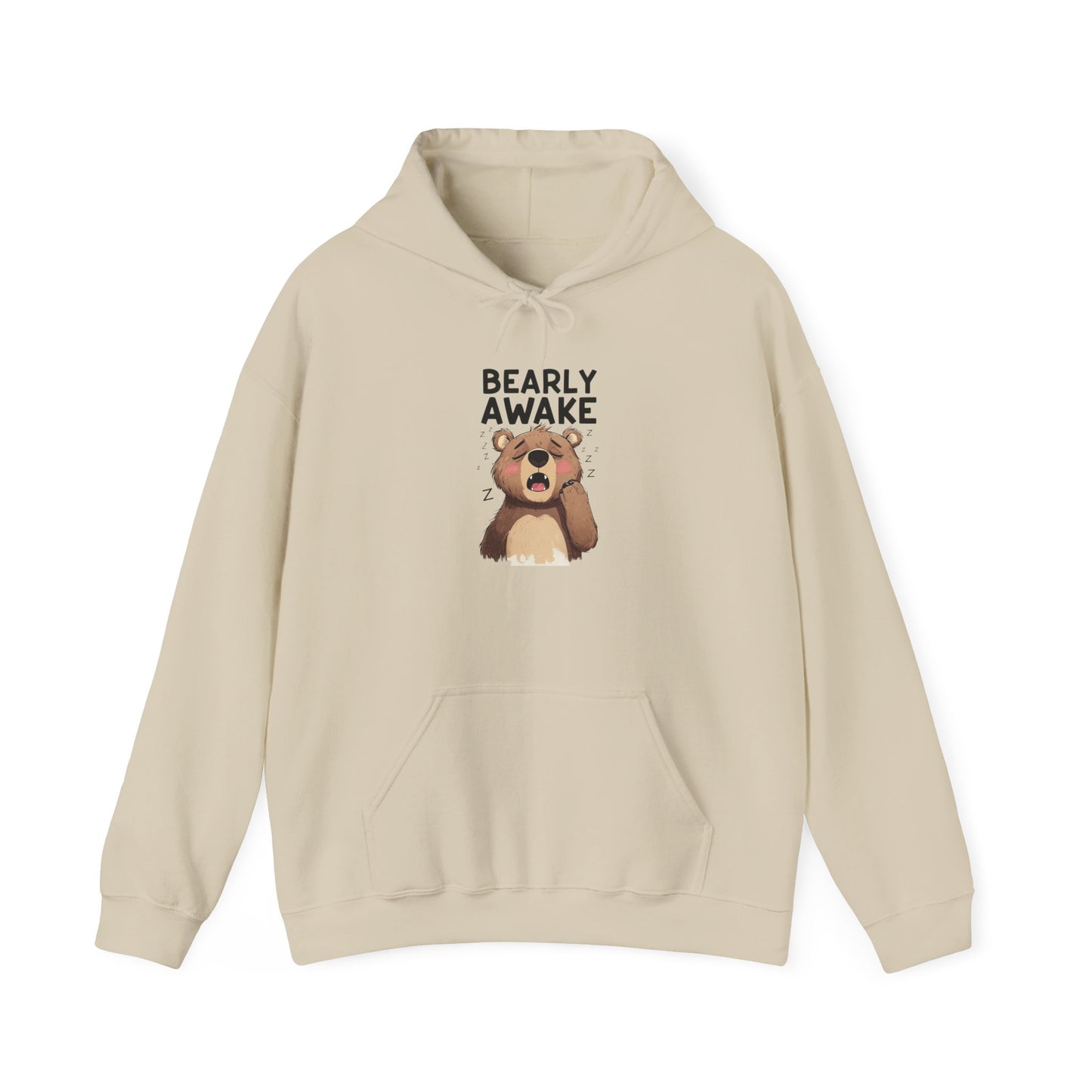 Bearly Awake Adult Hoodie