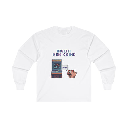 Insert New Coink Adult Long Sleeve T-shirt