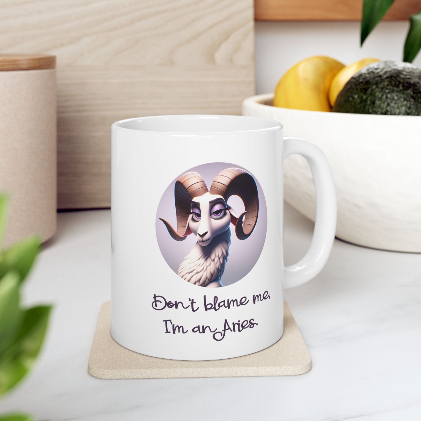 Don't Blame Me I'm An Aries Mug