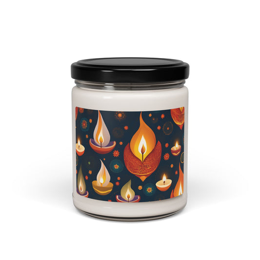 Diwali Mosaic Candle 1