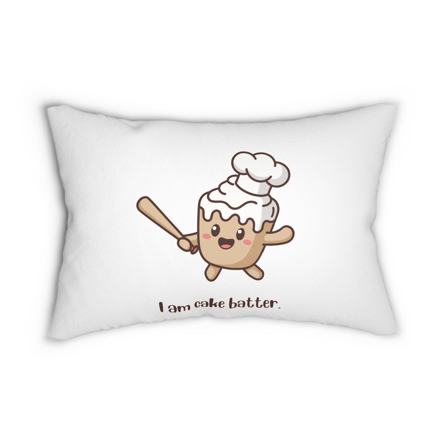 I Am Cake Batter Pillow