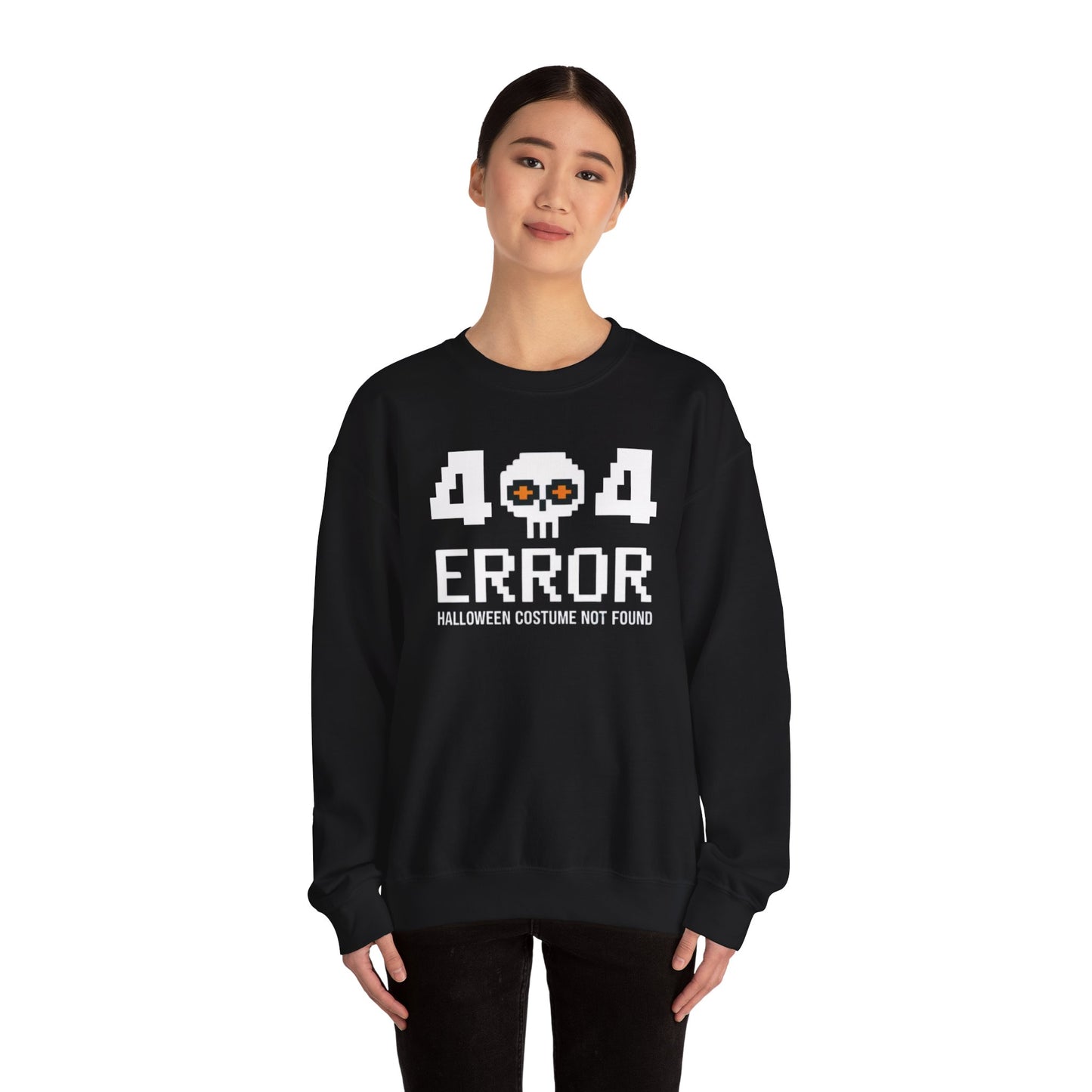 404 Error Halloween Costume Not Found Sweatshirt