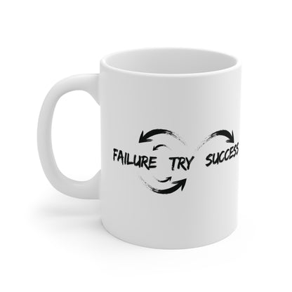 Failure Try Success Mug