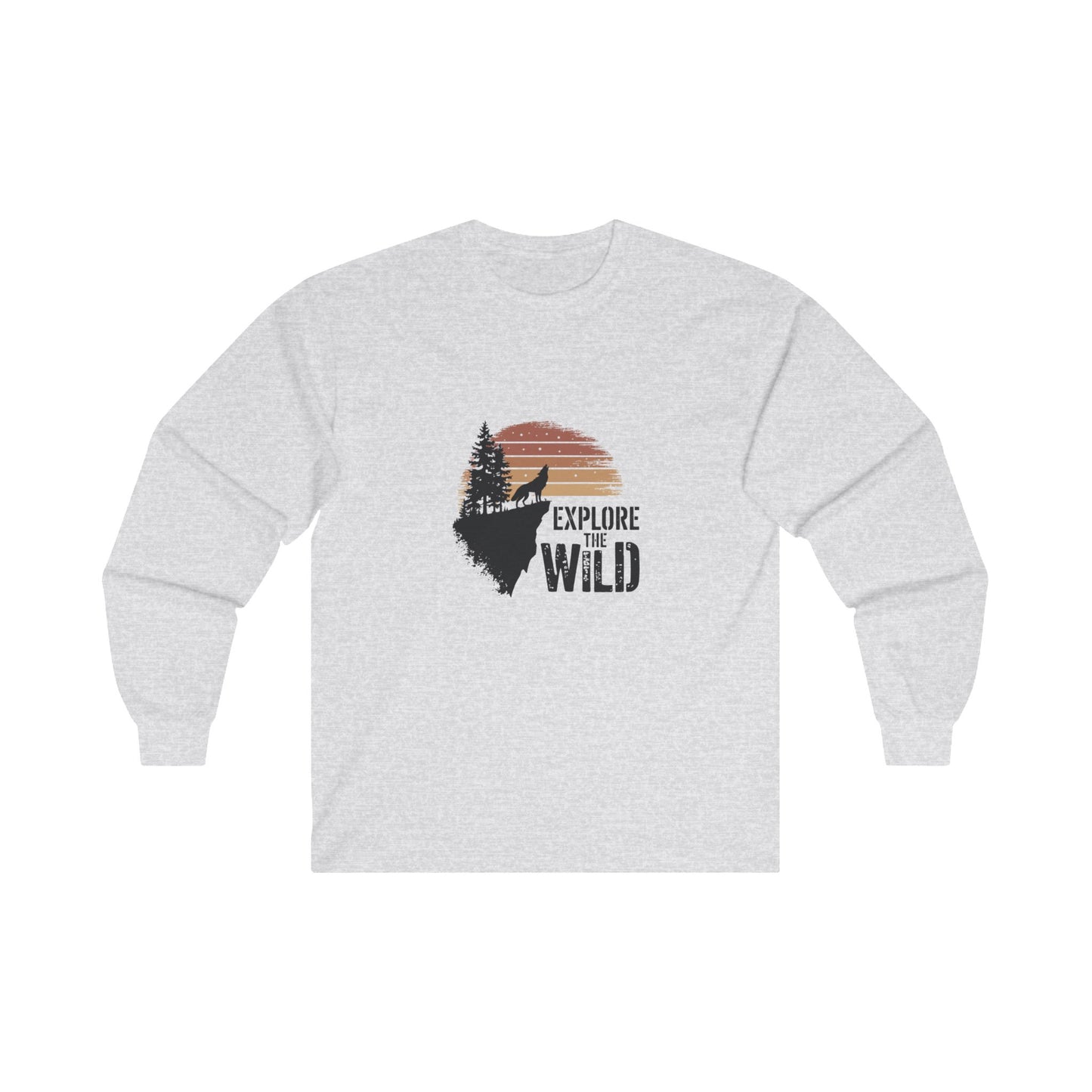 Explore The Wild Adult Long Sleeve T-shirt