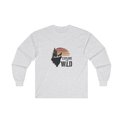 Explore The Wild Adult Long Sleeve T-shirt