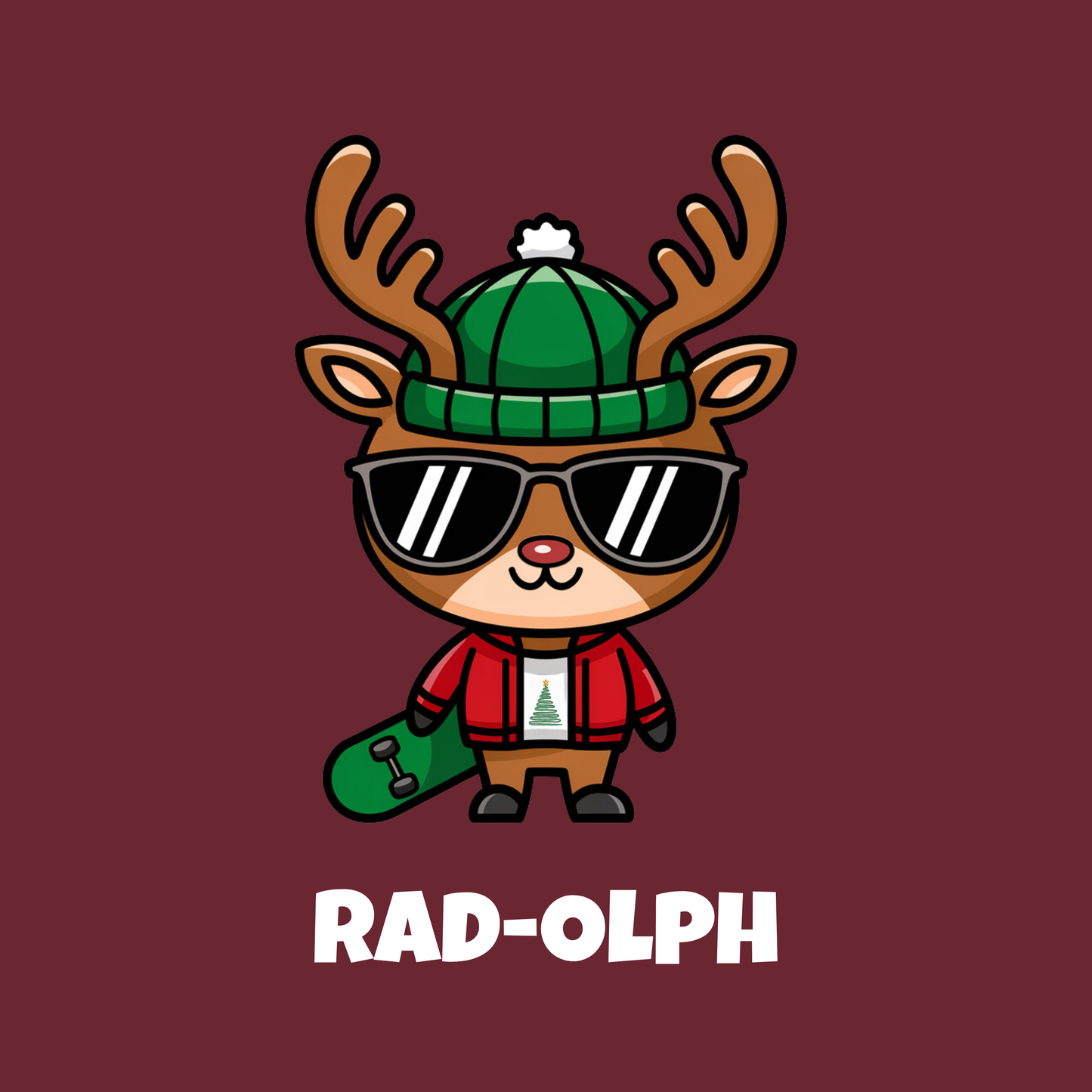 Rad-olph Adult Sweatshirt