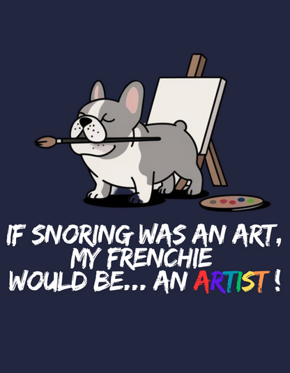 Snoring Frenchie Toddler T-shirt