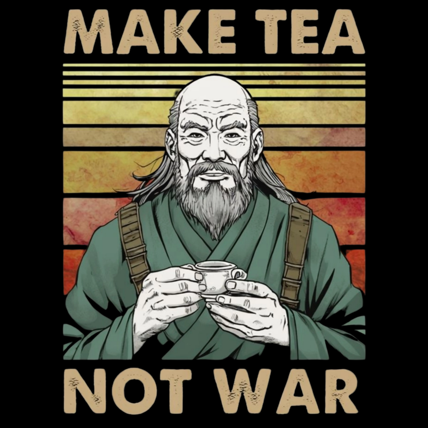 Make Tea Not War Bag