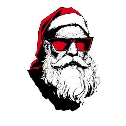 Badass Santa Pillow